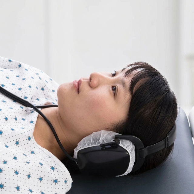 Factory Wholesale Customized Design OEM/ODM Colors Breathable Sanitary Headphone Covers for MRI Examination Hospital Clinic
