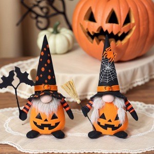 Gnomos Reversibles de Halloween al por Mayor JQ |   Elfo sin Rostro con Diseño de Murciélago y Calabaza |   Muñeco de Peluche Rudolf para Decoración de Mesa Navideña - Product Image 4