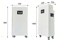 Batterie Lifepo4 16 kWh 51,2 V, rack haute performance pour stockage d'énergie, pour système solaire hybride