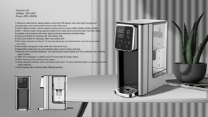 Dispensador de Agua Portátil UF Puro Chino, Máquina Purificadora de Agua para el Hogar, Dispensador de Agua de Sobremesa, ¡Gran Venta en China! - Product Image 2