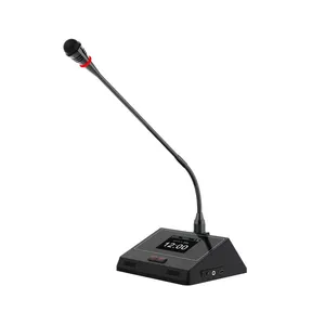 Sistema de Micrófono Digital Profesional para Conferencias con Cable, 256 Canales, Interpretación Simultánea, Votación, Cámara, POE, RJ45 - Product Image 4