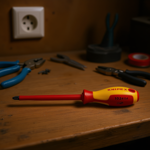 Tournevis Knipex Phillips 4 mm 100 mm, outil isolé pour électricien - Product Image 3