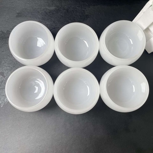 Wholesale <strong>Cheap</strong> Crystals Healing Quartz Teacup <strong>Stones</strong> White <strong>Jade</strong> Crystal Bowl Folk Crafts for Decoration - Product Image 6