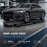 Robot de transfert de voitures intelligent AGV de 3000 kg pour parking, garage stéréo et manutention de véhicules