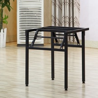 Pieds de table d'étude pliants pieds de table télescopiques pliants en métal
