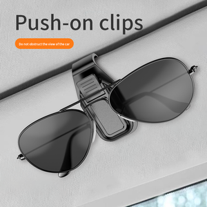 Clip universel pour lunettes de soleil et cartes, à fixer sur pare-soleil de voiture – Meilleure vente - Product Image 2