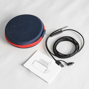 Caméra d'endoscopie industrielle portable 6LED 3.9mm Semi-rigide Outil de <span class=keywords><strong>réparation</strong></span> IP67 Interface 3 en 1 USB Endoscope pour Android PC - Product Image 6
