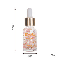 Huile pour cuticules à fleurs séchées avec logo personnalisé - Formule hydratante longue durée anti-gerçures, usage professionnel, normes européennes, OEM disponible