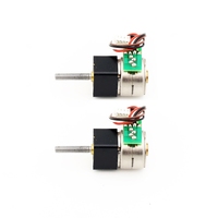 Moteur pas à pas micro-mini à aimant permanent DC5V, arbre M3.0mm, 25ohm, 15BY SM1536GB50, 15mm de précision, 2 phases 4 fils, à engrenages