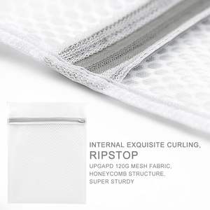 Petits sacs à linge en maille pour vêtements de <span class=keywords><strong>lavage</strong></span> fin de qualité supérieure sans plomb robustes avec fermeture à glissière - Product Image 2