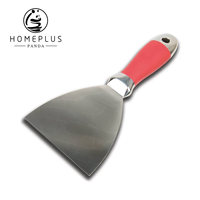 Couteau à mastic avec lame en acier inoxydable, outil décoratif de cuisine avec manche en acier inoxydable,