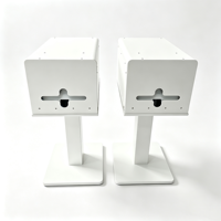 Photomaton portable ovale pour iPad avec anneau lumineux RGB et support de flash parapluie, machine à selfie pour location événementielle (mariages, anniversaires)