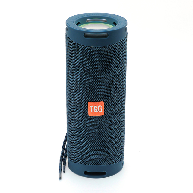 TG-289 Portable Wireless Blue-tooth Speakers Fabric Waterproof Subwoofer LED Flashlight Active Speaker for Outdoor &Daily Use
