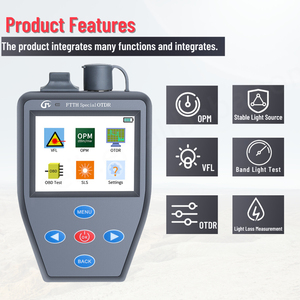 FTTH S310N Fibra activa OTDR de mano Mini con medidor de potencia óptica Fuente de luz estable VFL Probador de fibra óptica multifunción - Product Image 2