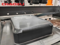 Machine de moulage plastique Chaoxu Machinery en promotion, machine de thermoformage, ligne de production de sacs de voyage