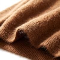 Pull-over en cachemire 100% pour femme, décontracté, respirant, à motif uni, manches longues, col rond, pour l'automne