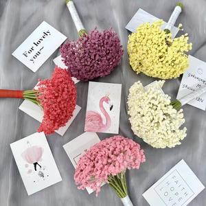 Ramo de Flores Artificiales de Gypsophila, Simulación de Plástico, Decoración para el Hogar, Arreglo Floral, Ramo de Boda - Product Image 2