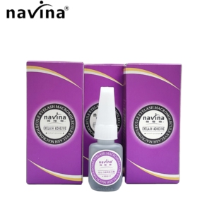 <span class=keywords><strong>Navina</strong></span> Black Lash Glue para extensiones-Hipoalergénico sin escozor 24 H Larga duración Fuerte Perfecto para <span class=keywords><strong>pestañas</strong></span> clásicas de volumen - Product Image 4