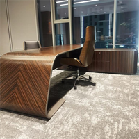 Nouveau design Bureaux en forme de L Bureau de PDG Mobilier de bureau Table de bureau de direction commerciale de luxe