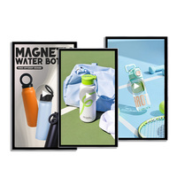 Écran d'affichage numérique LCD 4K ultra-fin mural Android 32/49/55 pouces avec SDK pour magasin de détail, classé IP54, pour animation commerciale