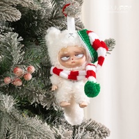 POPmtar 100% authentique, édition limitée de Noël, poupée Sleepless Grumpipi en PVC dans une boîte mystère secrète, originale labubu Popmart