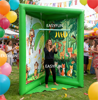EASYFUN Machine d'entraînement de réflexes rapide personnalisée en usine, entraîneur de réaction, jeu interactif de coordination œil-main pour la location