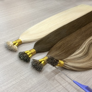 Extensiones de Cabello I-Tip Remy Ruso 100% Humano Doble Trama con Queratina Italiana al por Mayor - Product Image 5