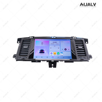 Cadre de lecteur DVD de voiture Aijia pour NISSAN Patrol Y62/Armada/Infiniti QX56 QX80 2010-2020 Pièces détachées automobiles Accessoires de voiture Panneau de navigation