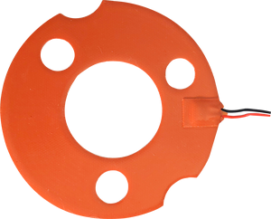 แผ่นทำความร้อนซิลิโคน200W 12V แผ่นทำความร้อนซิลิโคนขนาด200x200x1.5mm สำหรับเครื่องพิมพ์3D แรงดันไฟฟ้า220V แบบกำหนดเอง - Product Image 4