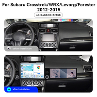 Écran ZWNAV 13,1"+12,3" pour Subaru Crosstrek/WRX/Levorg/Forester 2012-2015 Android 15 Carplay DSP GPS Autoradio Stéréo 4G