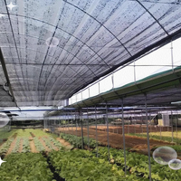 Zwaarbelastbaar opvouwbaar UV-bestendig HDPE gebreid milieuvriendelijk schaduwnet voor tuin, buitenzonwering en landbouw
