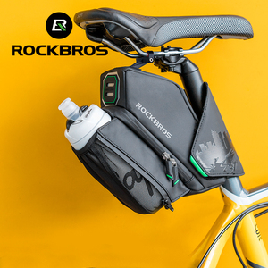 ROCKBROS-Sacs arrière étanches pour VTT, sacoche de selle, sacoche cachée pour bouteille d'eau - Product Image 2