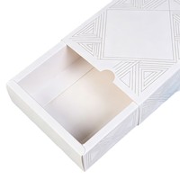 Boîte d'expédition pliable pour chaussettes, recyclable, en carton avec laminage mat personnalisé, pour emballage de sous-vêtements de boutique en ligne