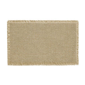 Tapis de bain rectangulaire à motif géométrique en microfibre antidérapant pour salle de bain, entrée et usage domestique - Product Image 2