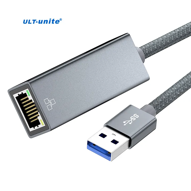 ULT-unite usb3.0 to ethernet 10/100/1000Mbps USB to RJ45 Adapter USB 3.0 AM to RJ45 adapter