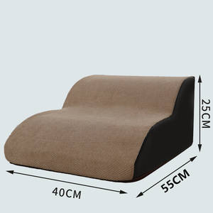 Escaleras para mascotas para perros pequeños y grandes, gatos con funda extraíble de 2 o 3 escalones para camas altas y sofá - Product Image 4