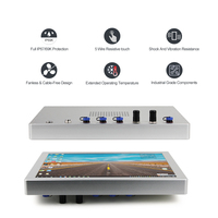 Dispositivo completo de temperatura amplia de 17 pulgadas IP67 IP69K Computadora industrial impermeable PC impermeable