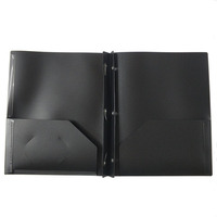 Porte-documents A4 à 2 pochettes et 3 languettes, couleurs assorties, pour présentations et organisation de dossiers – Fournitures de bureau
