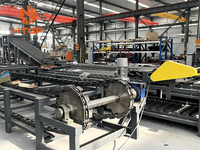 Línea de Producción de Reciclaje de Aluminio, Horno de Fundición de Aluminio de Desecho, Equipo de Fundición Continua de Lingotes para Producir Lingotes de 6.5 kg