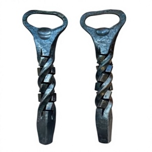 Décapsuleur manuel en fonte à bords lisses gravé sur mesure, écologique, pour cadeaux promotionnels d'entreprise, haute qualité 3 - Product Image 1