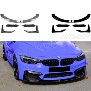 สำหรับ BMW ซีรีส์ 3 ซีรีส์ 4 M3 M4 F80 F81 F82 F83 ชุดแต่งกันชนหน้า สปลิตเตอร์กันชนหน้า-หลัง ดิฟฟิวเซอร์ สปลิตเตอร์ข้าง - Product Image 1