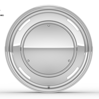 Jante de roue de 17 pouces électro-plaquée pour grand pot, 5*112 ET38, technologie de tournage de précision CNC, disponible en 15-24 pouces pour la personnalisation