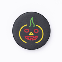 Mini Imán Luminoso para Refrigerador con LED, Estilo de Dibujos Animados, Impresión Digital, Iluminación LED Portátil para Refrigerador