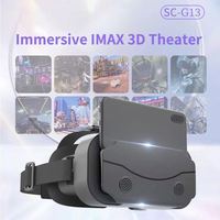 2023新款VR耳机3D眼镜耳机头盔VR兼容游戏视频盒虚拟现实眼镜