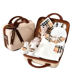 2024 NEW Baby clothes gift box set 100 days of baby products collection meeting gift autumn and winter baby full moon gift