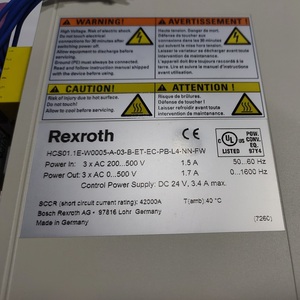 <b>DRIVE</b> HCS01.1E-W0005-A-03-B-ET-EC-PB-L4-NN-FW HCS01.1E-W0005-A-03-B-ET-EC-PB-L4-NN-FW HCS01.1E-W0005-A-03-B-ET-EC-PB-L4- - Product Image 3