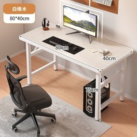 Table d'ordinateur pliante pour la maison, bureau d'étude, bureau d'écriture pour étudiant, table à manger simple, table pliante pour marché nocturne, table de massage