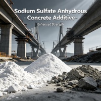 Sulfate de sodium anhydre de haute pureté de la marque Maoxing, prix par tonne pour la matière première céramique