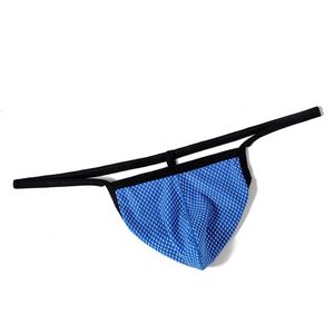 Sous-vêtements <span class=keywords><strong>pour</strong></span> hommes, <span class=keywords><strong>string</strong></span> Sexy taille basse <span class=keywords><strong>pour</strong></span> jeunes hommes, short étroit à dos en T - Product Image 3