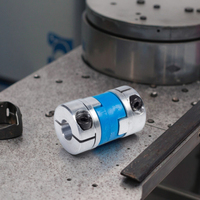 QIANRUI Accouplement à glissière en alliage d'aluminium haute rigidité et haute vitesse, type Z7-C, pour machine-outil CNC, pompe à eau et ventilateur